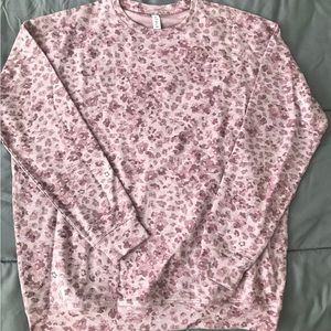 Athleta STU/STR splatter sweatshirt size Small